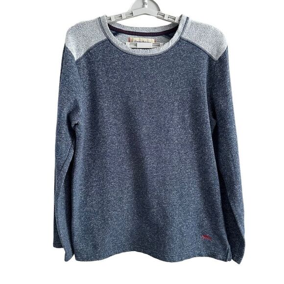 Tommy Bahama Crew Neck Sweatshirt Blue Men’s Size‎ M Pullover Casual Marlin - Picture 1 of 7
